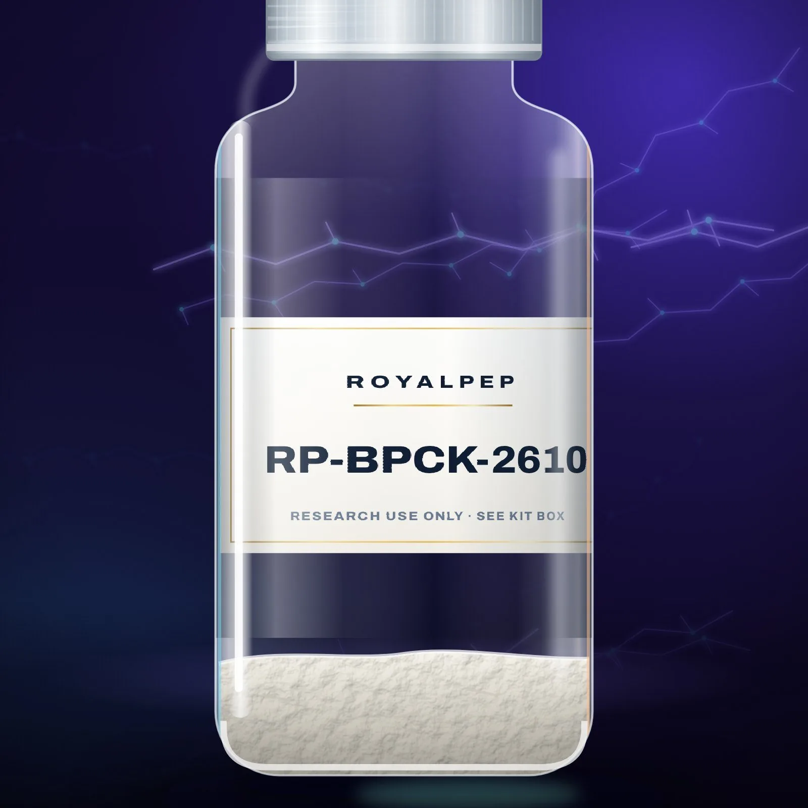 BPC-157 — 10-vial kit 10 mg x 10, label detail