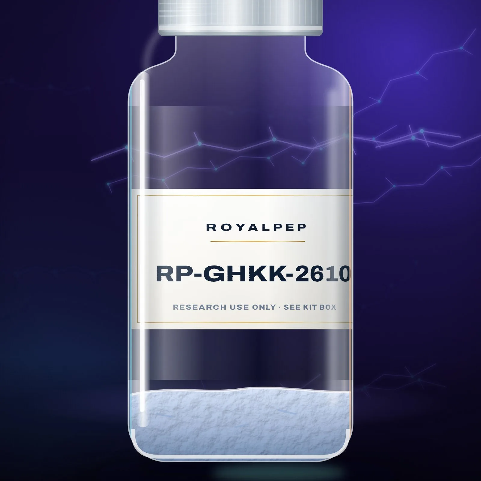 GHK-Cu — 10-vial kit 50 mg x 10, label detail