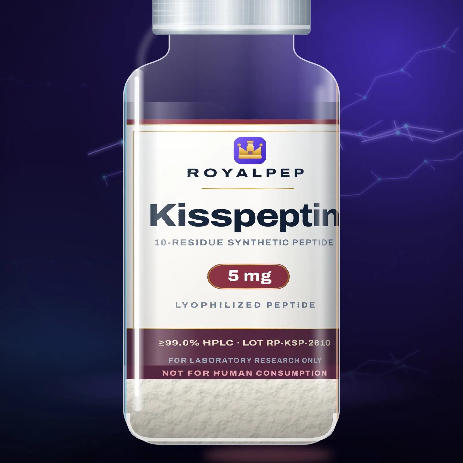 Kisspeptin-10 5 mg, label detail