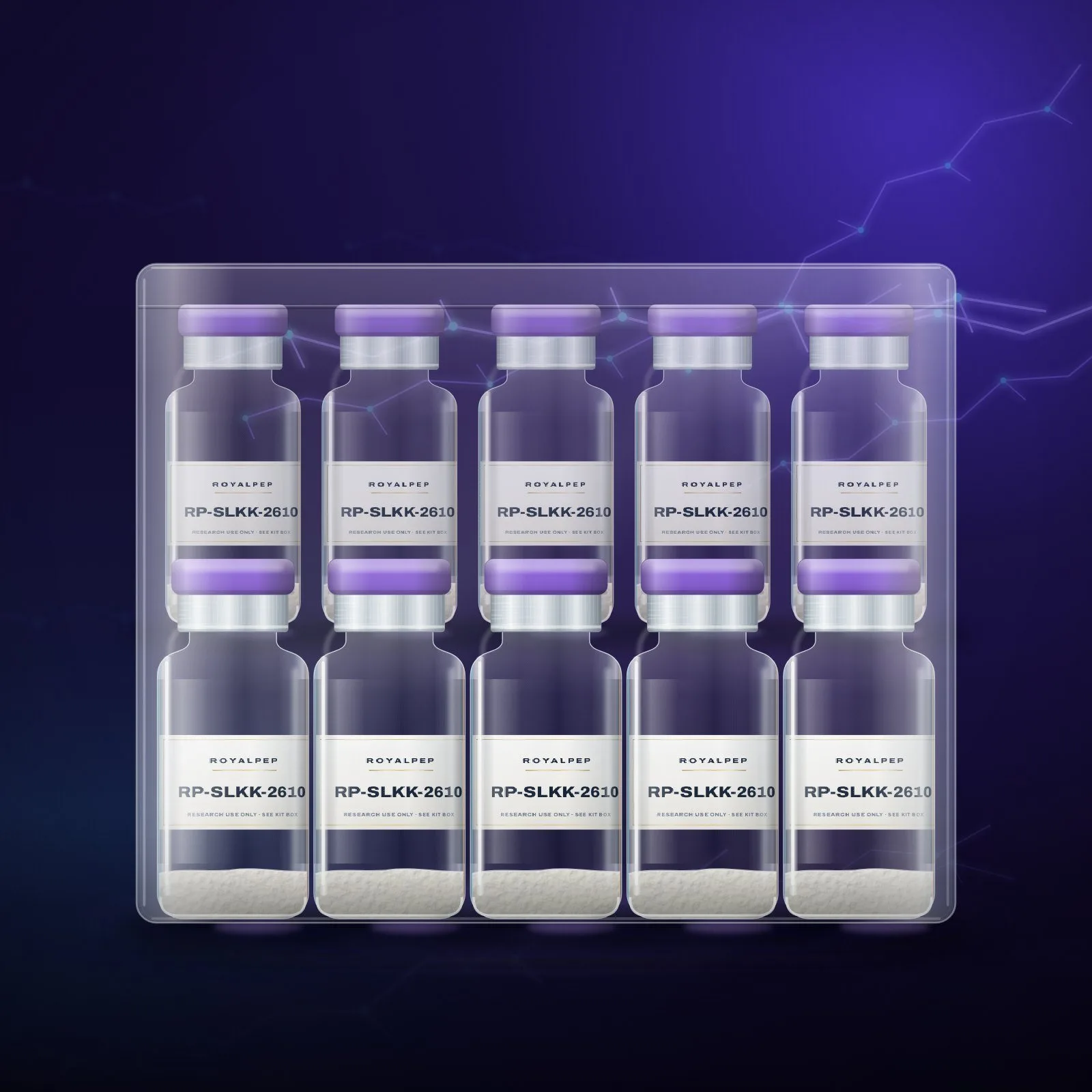 Selank — 10-vial kit 10 mg x 10 vial