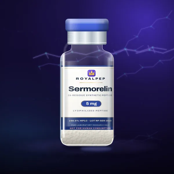 Sermorelin 5 mg vial