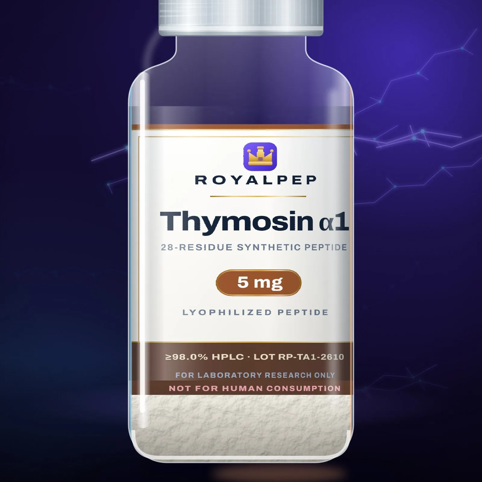 Thymosin Alpha-1 5 mg, label detail