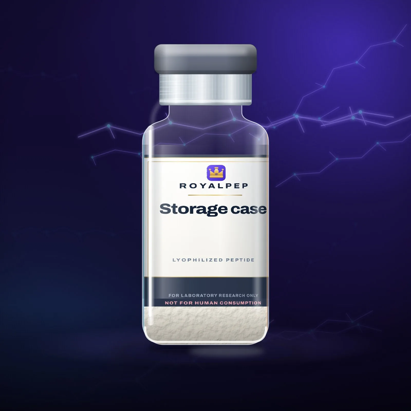 Vial Storage Case (12 slots), detail